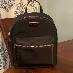 Kate spade vinyl brand new back pack